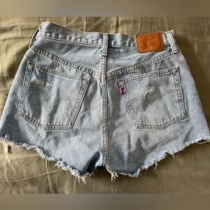 Levi’s 501 High-Rise Denim Shorts